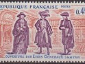 France 1971 Personajes 45 ¢ Multicolor Scott 1306. Francia 1306. Subida por susofe